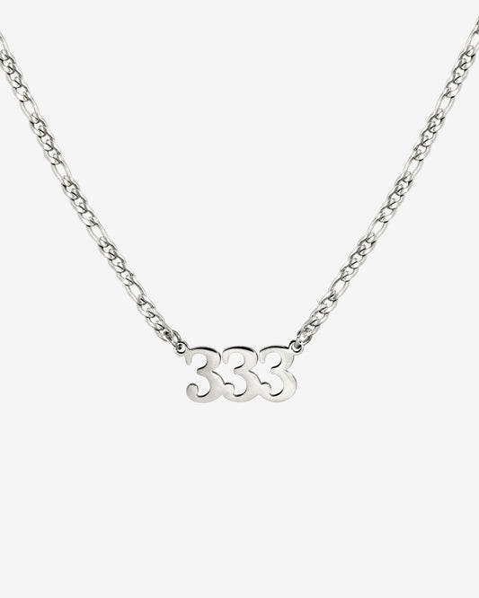 Angel Number Collana Argento 333