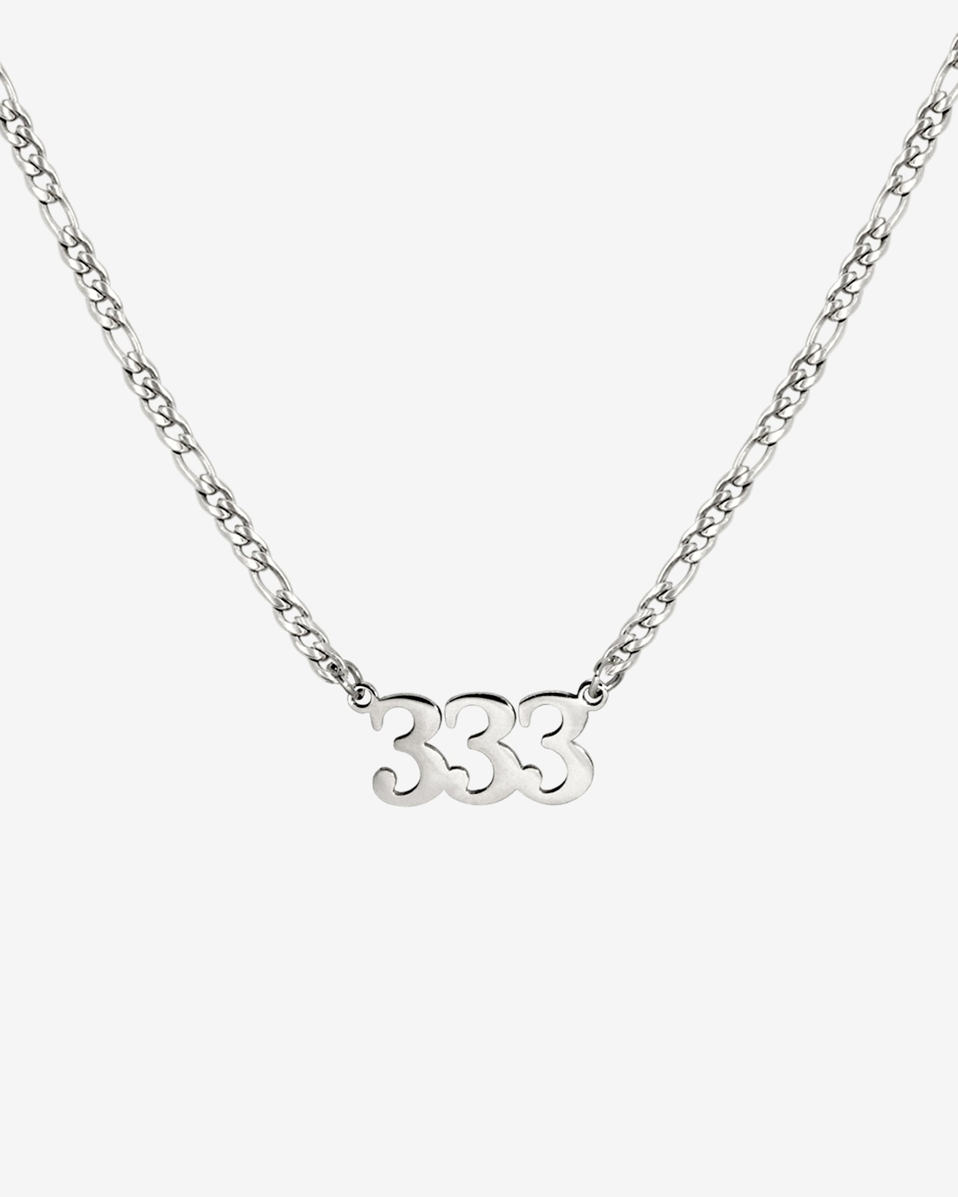 Angel Number Collana Argento