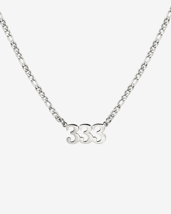 Angel Number Collana Argento