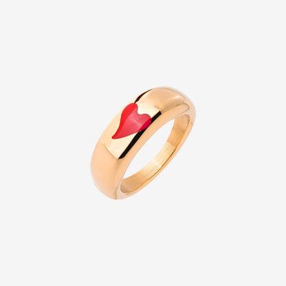 Hot Love Anello Oro Rosa