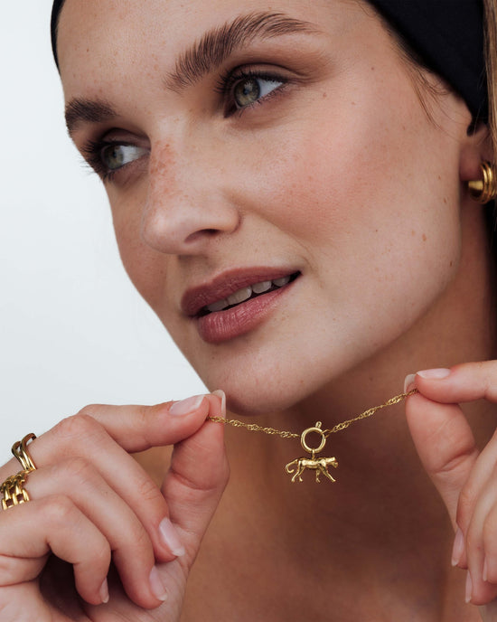 Singapore Chain Charm Collana Set