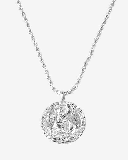 Zodiac Sign Collana Argento