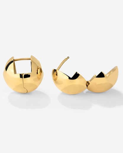 Graceful Curves Orecchini Oro