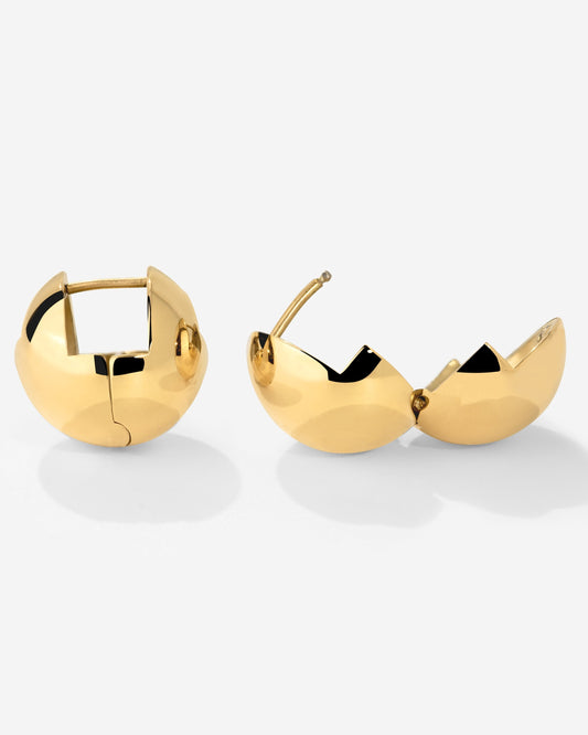 Graceful Curves Orecchini Oro