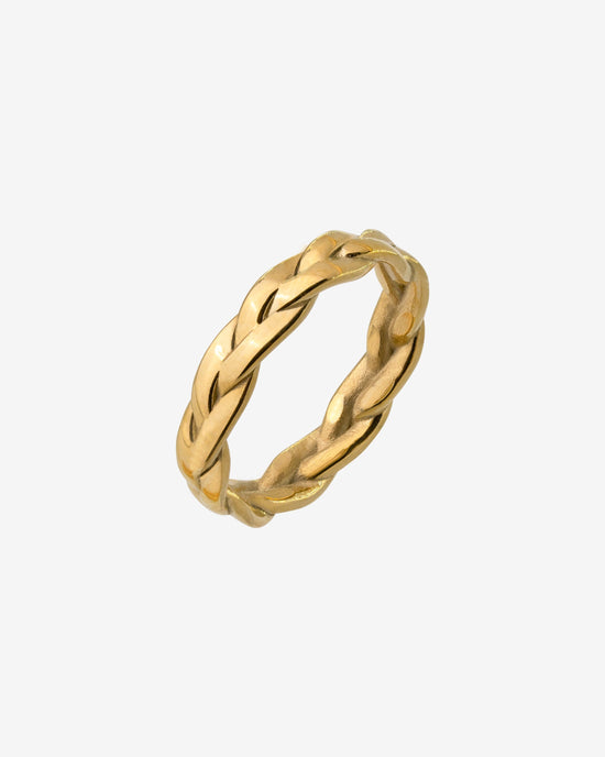 Braided Divine Anello Oro