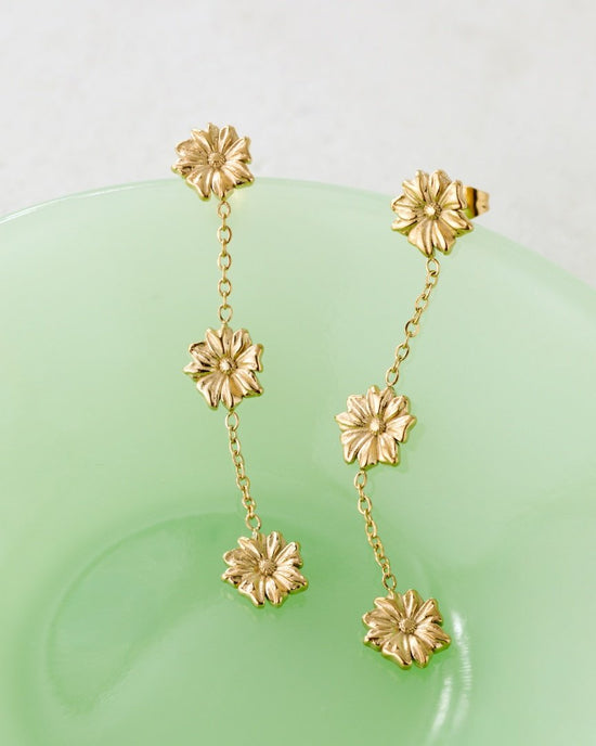 Petal Fall Orecchini Oro