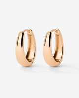Seeker Hoops Small Oro Rosa