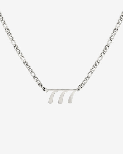 Angel Number Collana Argento