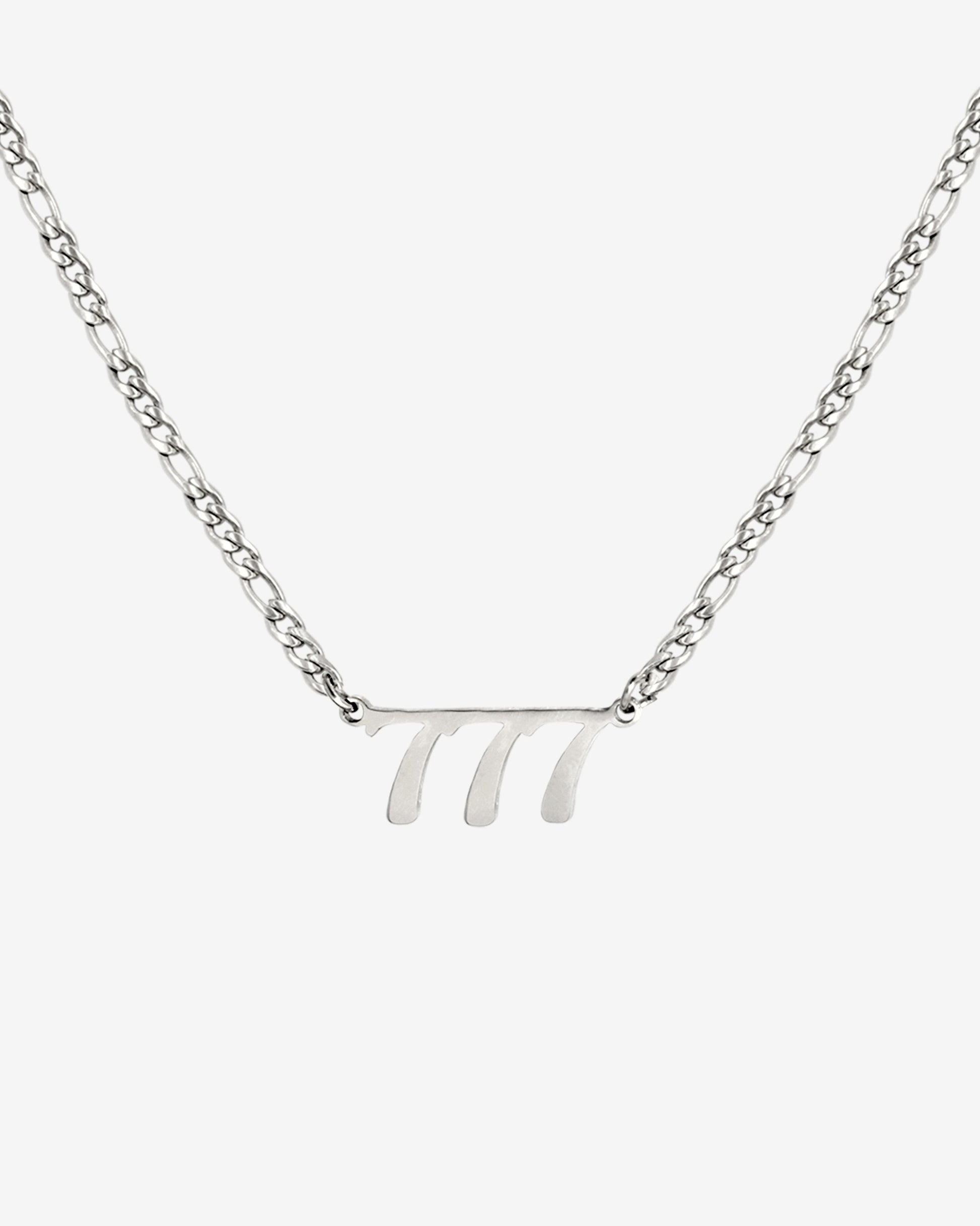 Angel Number Collana Argento