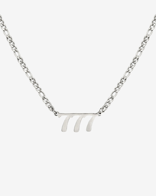 Angel Number Collana Argento