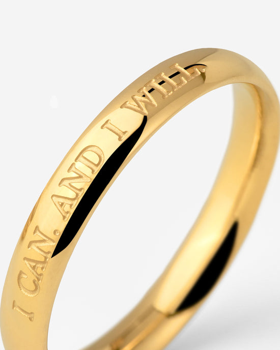 I can. And I will Anello Oro