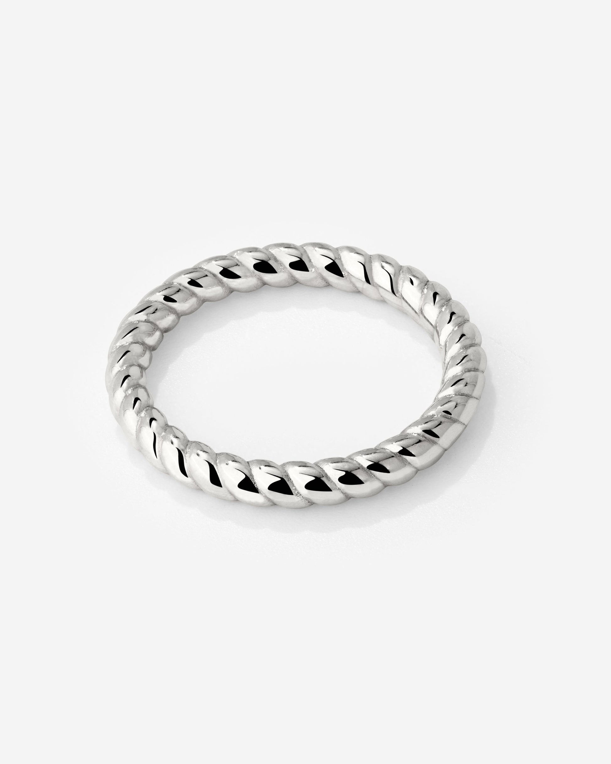 Endless Twist Anello Argento