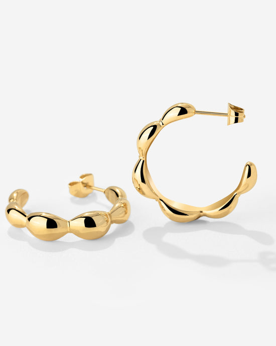 Graceful Curves Orecchini Oro