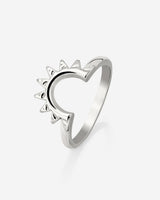 Sun Ray Anello Argento