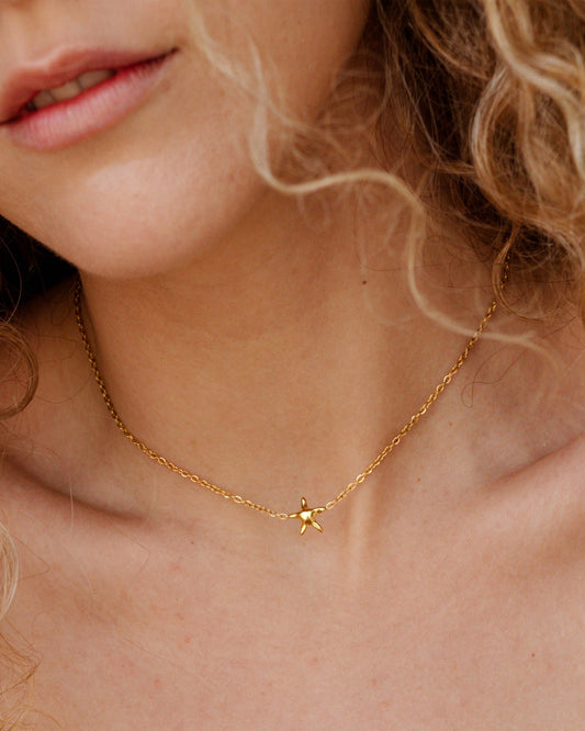 Sea Star Choker Oro