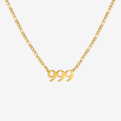 Angel Number Collana Oro