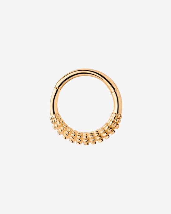 Striped Piercing Oro Rosa
