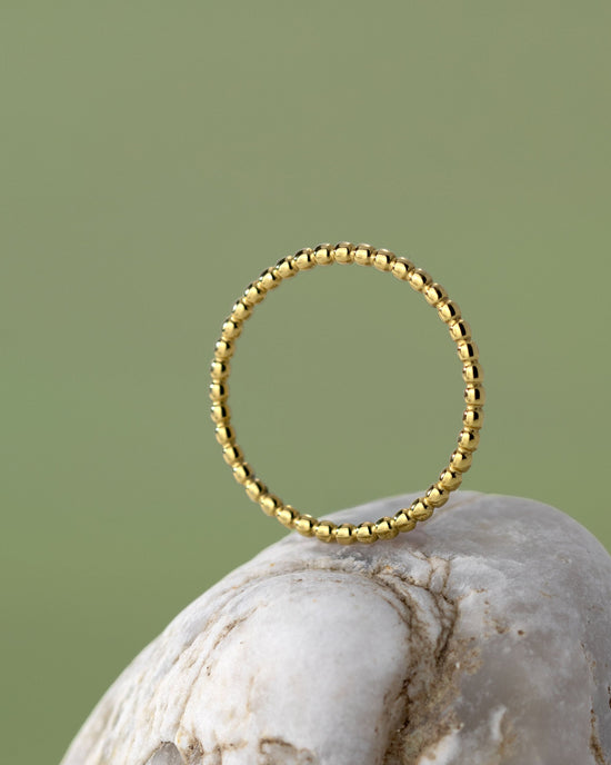 Narrow Sphere Anello Oro