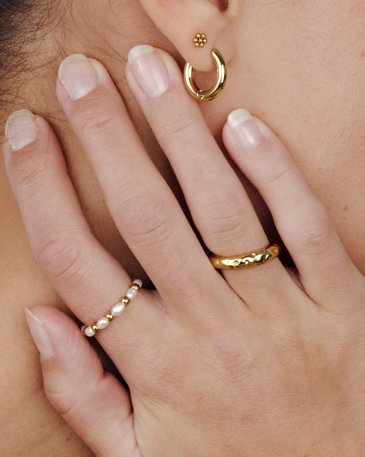 Blooming Studs Oro