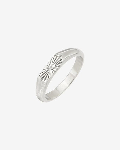 Rise & Shine Anello Argento
