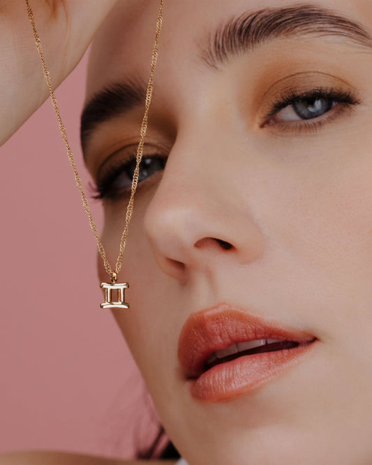 Gemini Bubble Collana Oro Rosa
