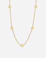Boho Coin Collana Oro