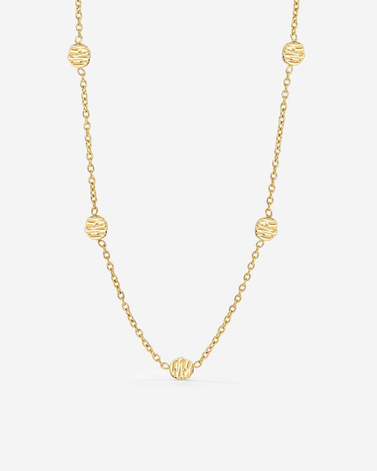 Boho Coin Collana Oro