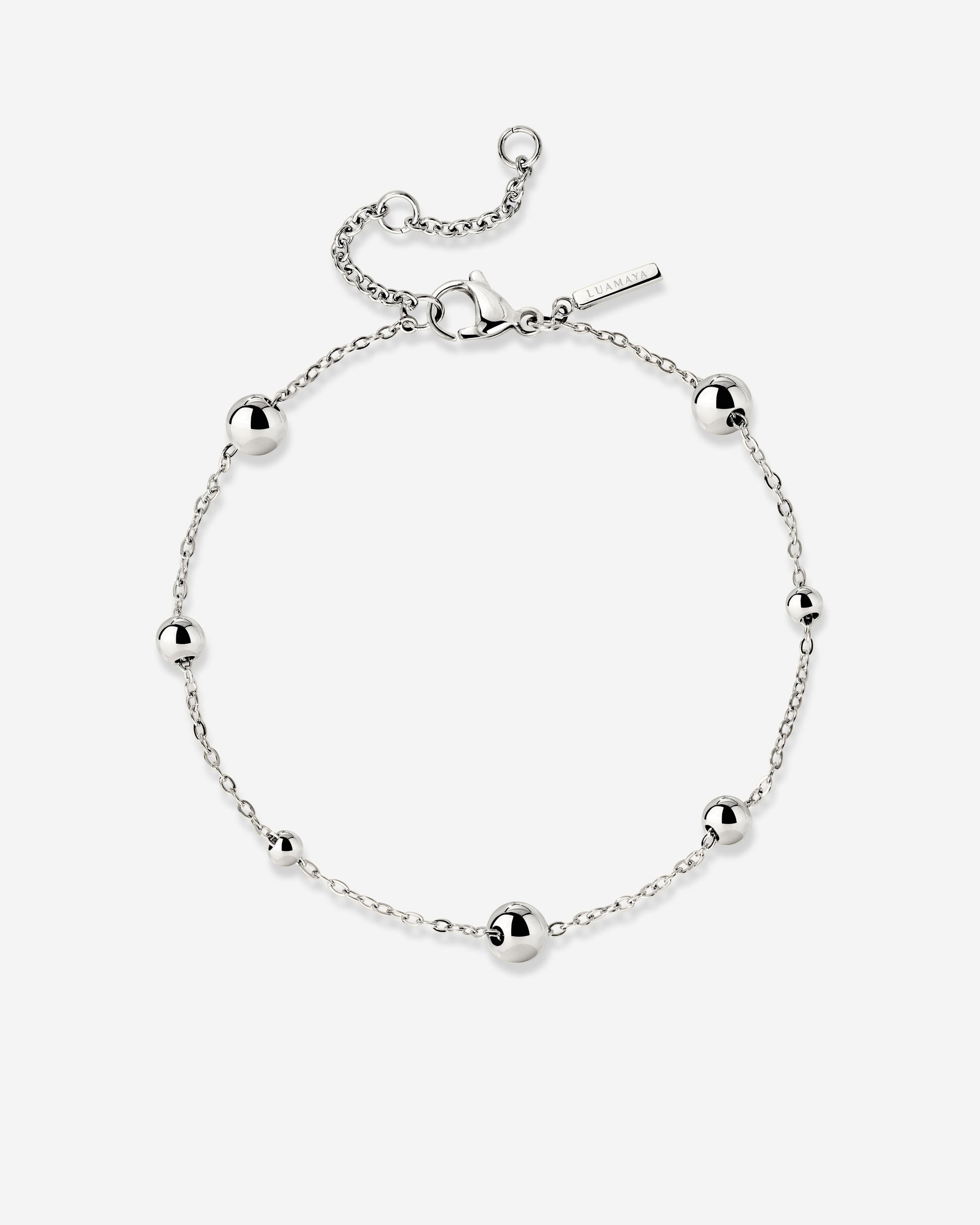 Infinite Beads Bracciale Argento