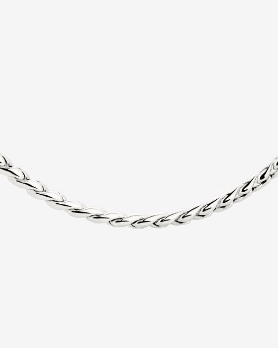 Spiral Links Collana Argento