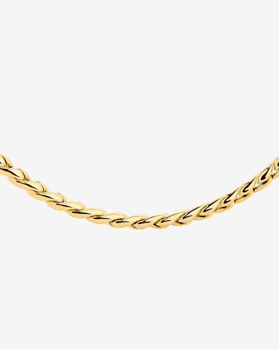 Spiral Links Collana Oro
