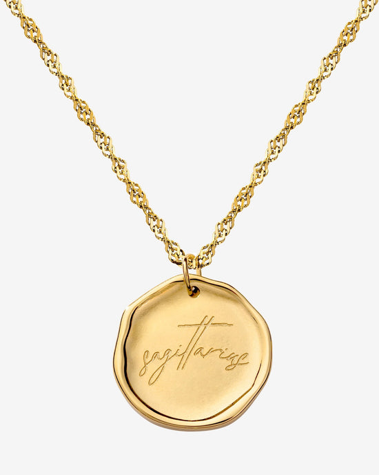 Zodiac Collana - Sagittario Oro