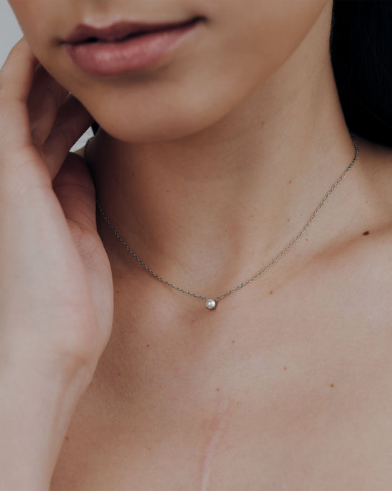Dream Pearl Collana Argento