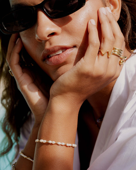 Summertime Pearl Bracciale Oro