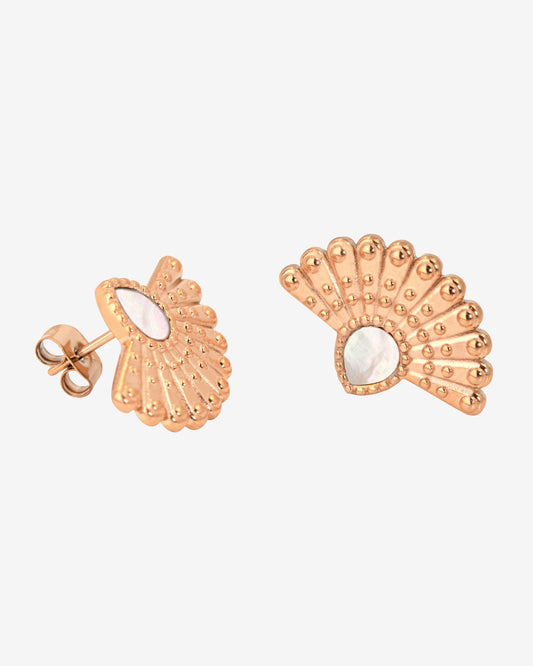 Incredible Leo Stud Orecchini Oro Rosa