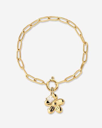 Oval Links Charm Bracciale Set