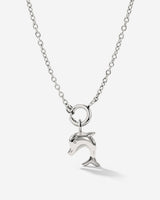 Dolphin Classic Chain Necklace Set Argento
