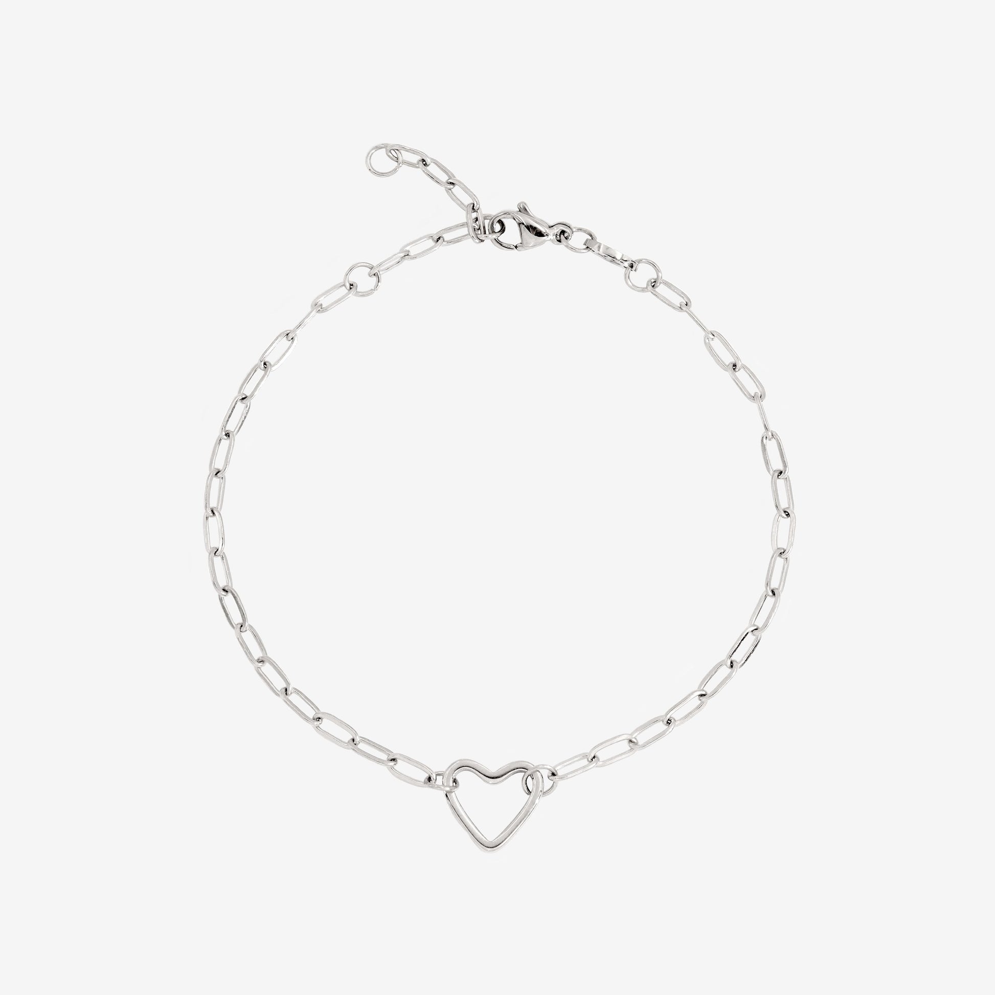Loving Heart Bracciale Argento