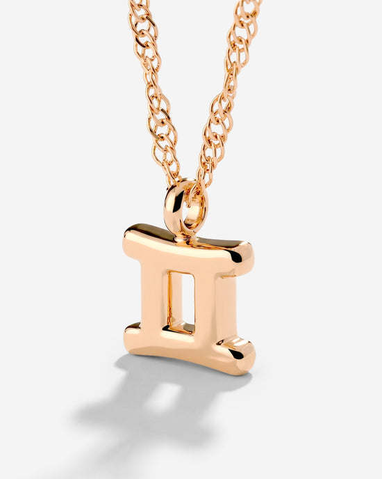 Gemini Bubble Collana Oro Rosa