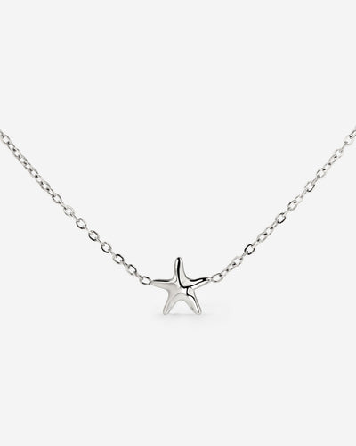 Sea Star Choker Argento