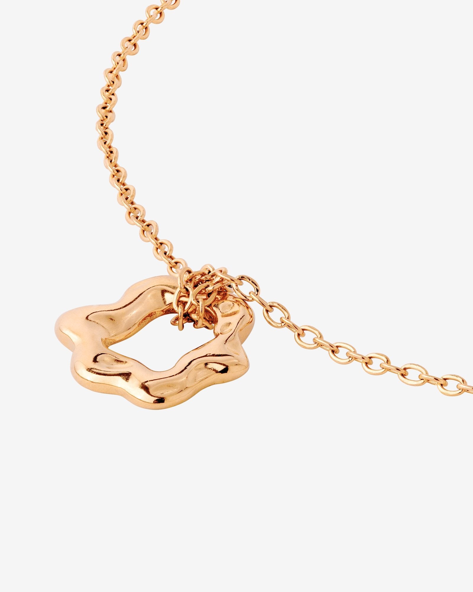 Melting Donut Collana Oro Rosa