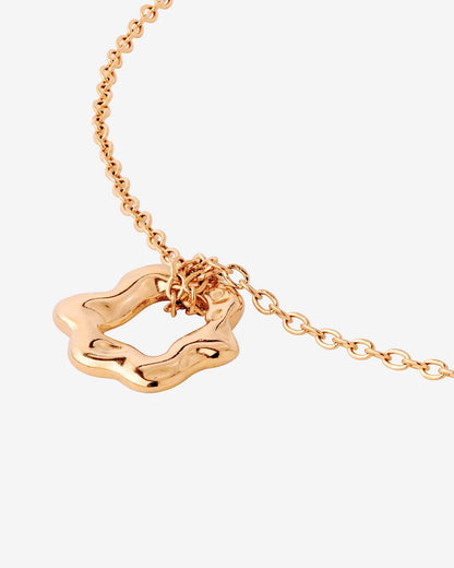 Melting Donut Collana Oro Rosa