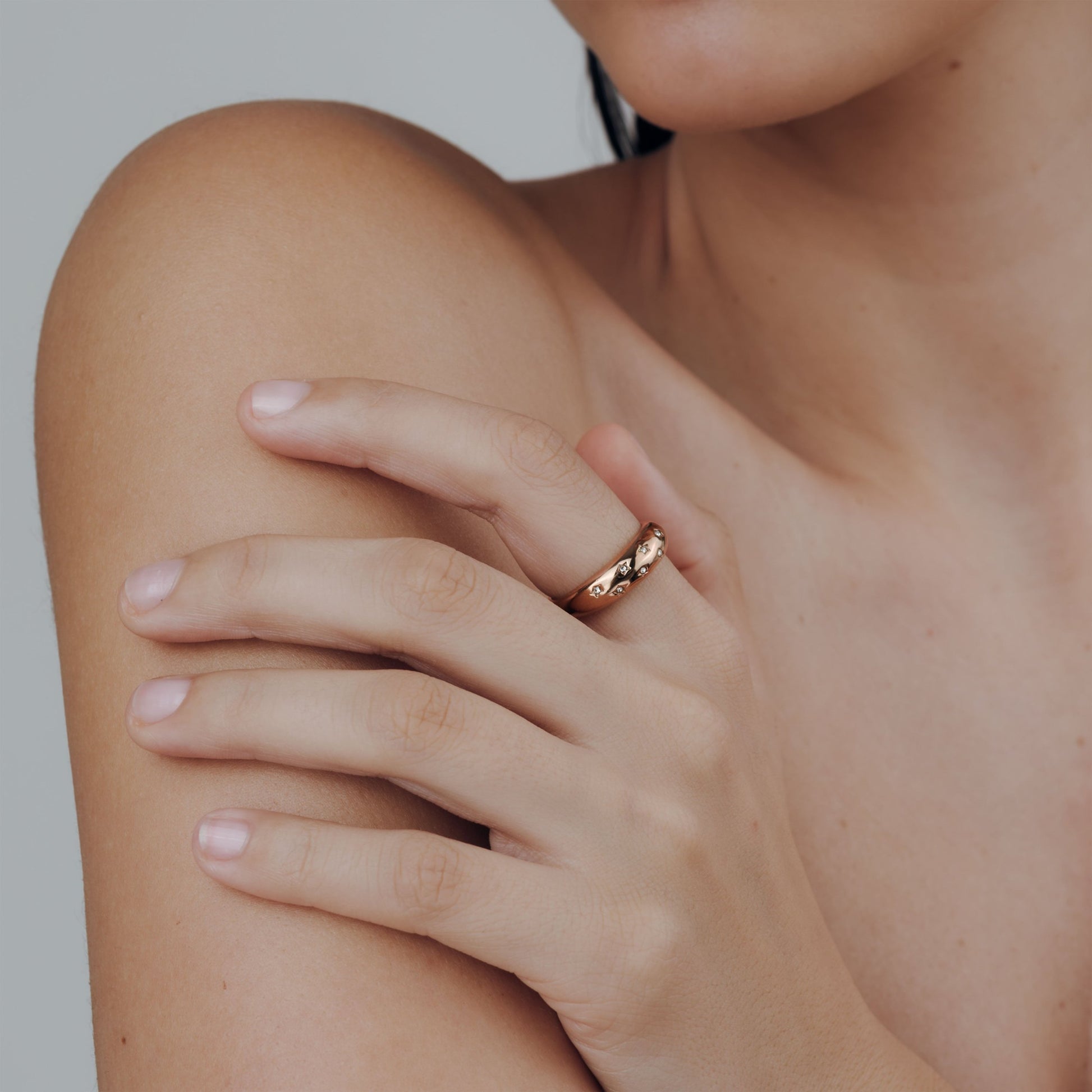 Starstruck Anello Oro Rosa