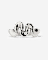Swirl Anello Argento