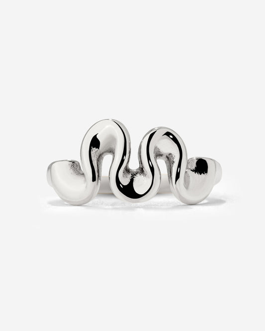 Swirl Anello Argento