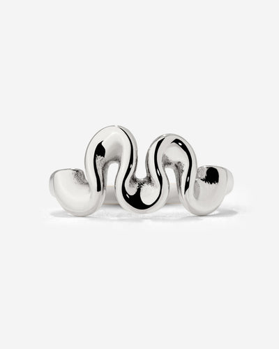 Swirl Anello Argento