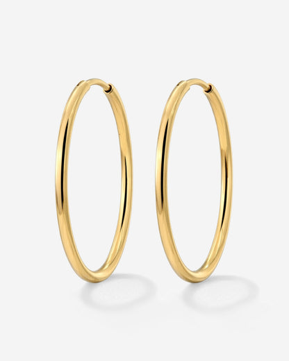 Extra Large Hoops Oro