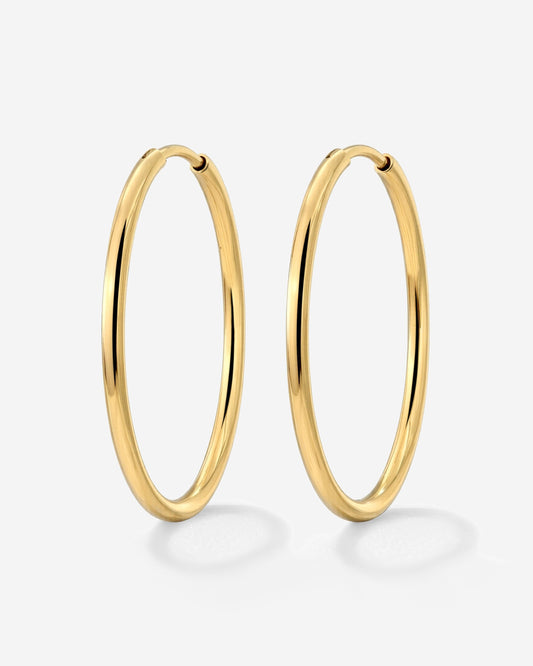 Extra Large Hoops Oro