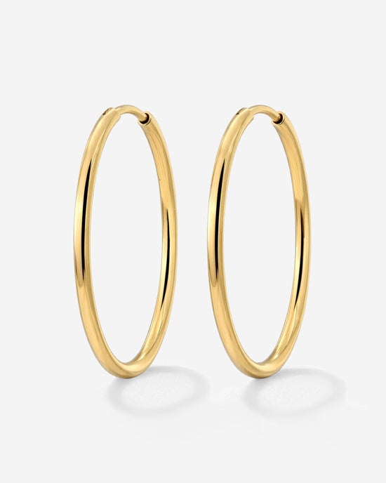 Extra Large Hoops Oro