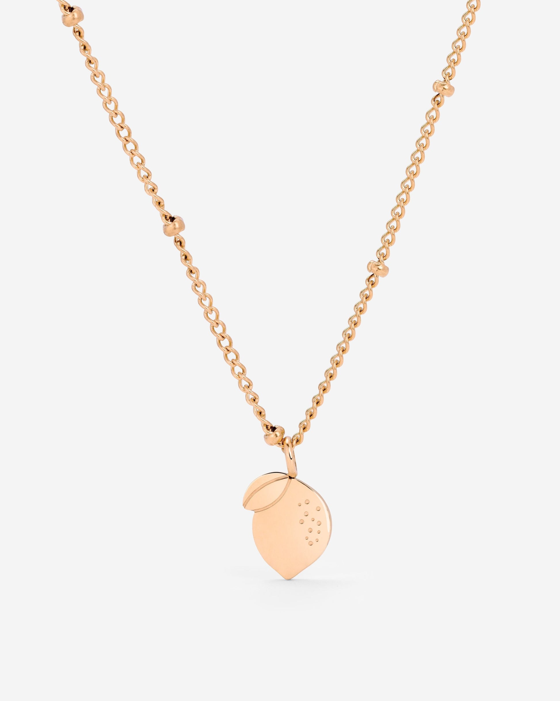 When Life gives you Lemons Collana Oro Rosa