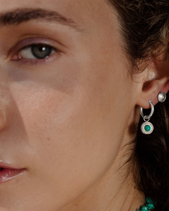 Maris Treasure Hoop Set Small Argento